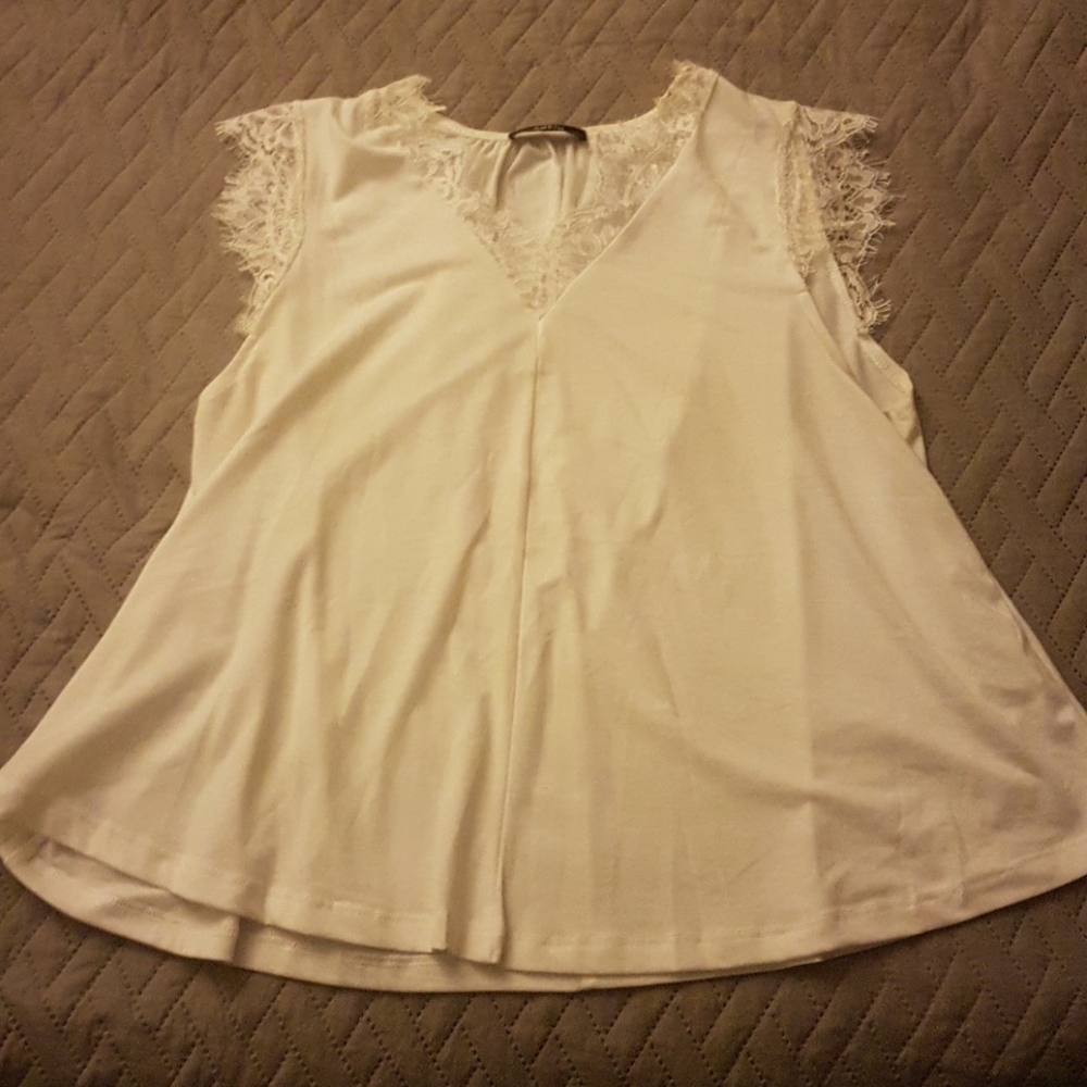 White tank top